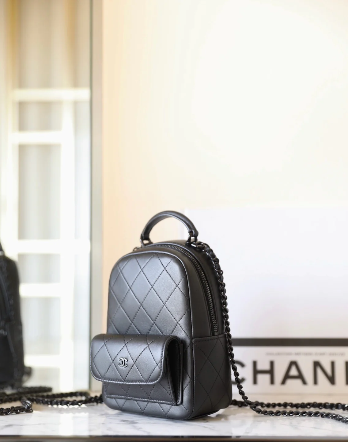 Мини-рюкзак Chanel 25c New So Black