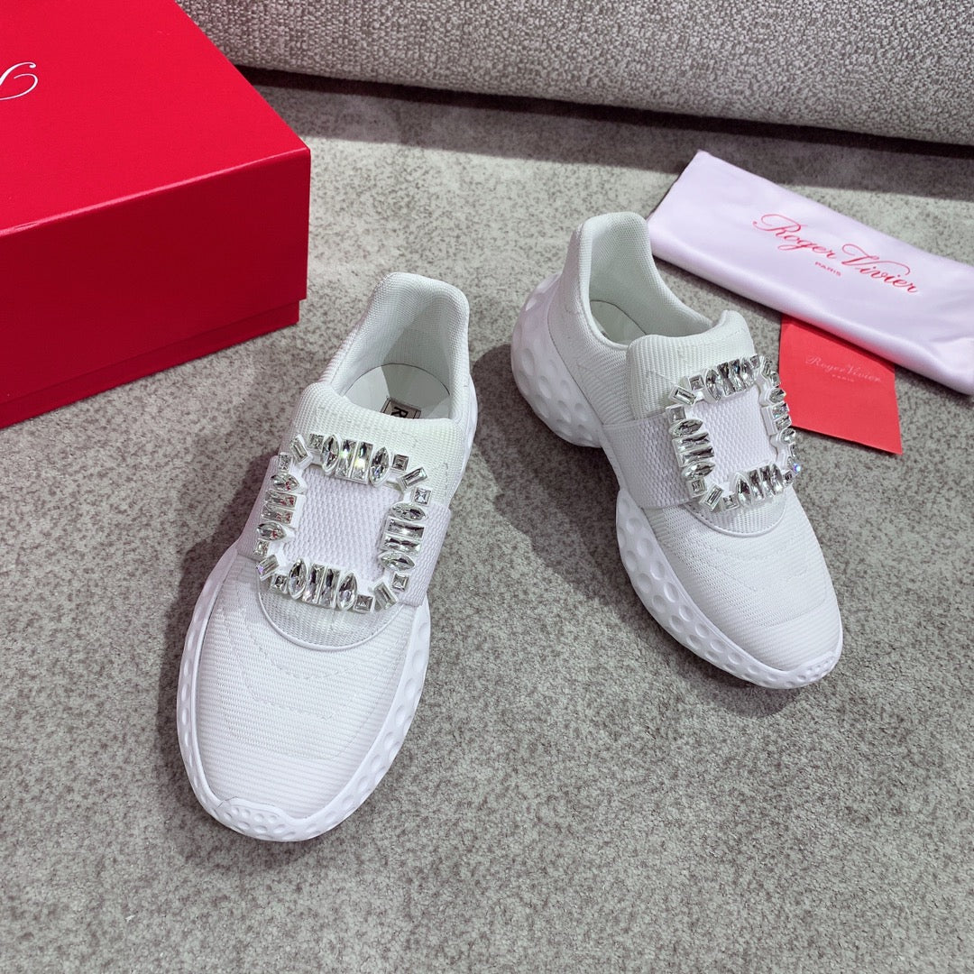 RV-21SS Осенне-зимняя коллекция: новые классические кроссовки с ромбовидной пряжкой