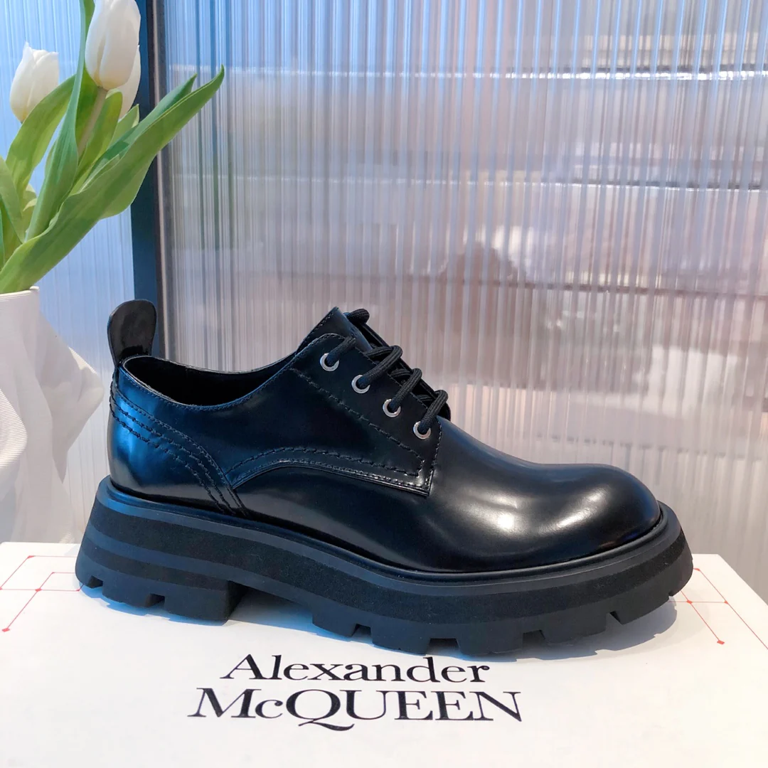 Лоферы на платформе McQueen - 1