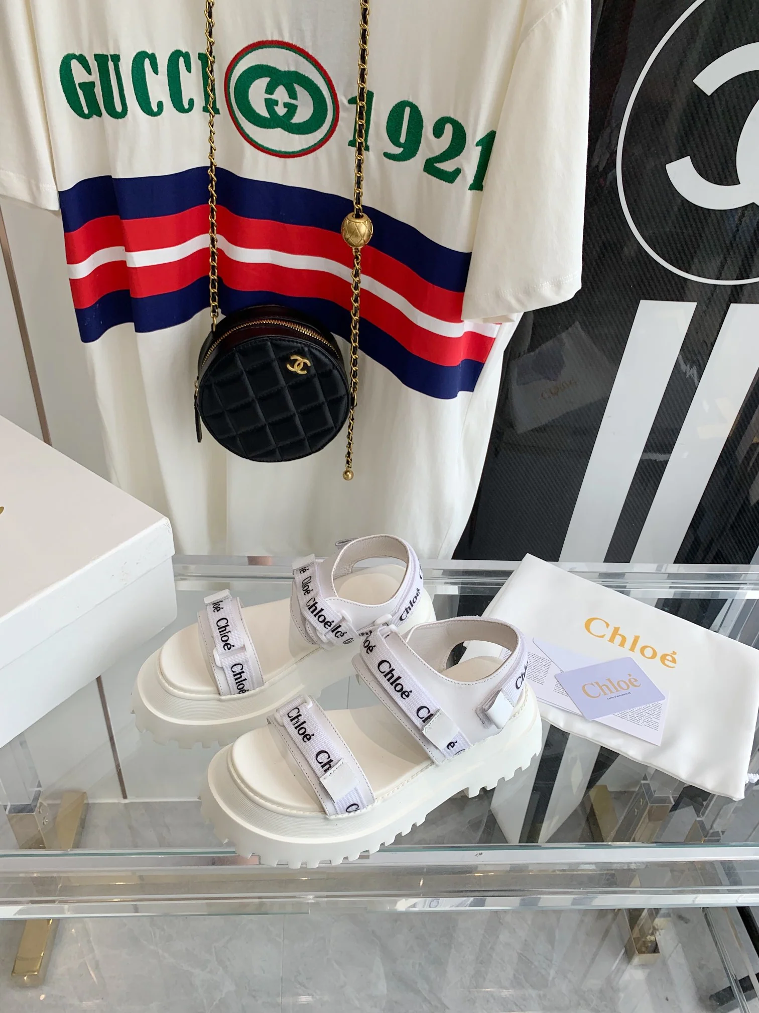 Сандалии на платформе Chloe - размеры 35-40