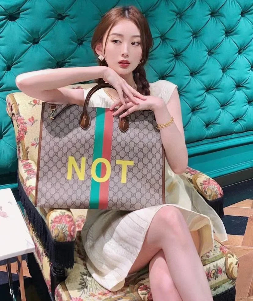 Gucci-FACK NOT系列-托特包