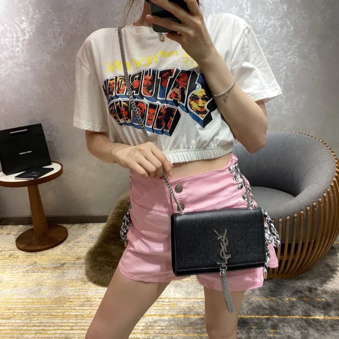 Сумка YSL-kate-tassel chain bag — делюсь своим опытом ношения.