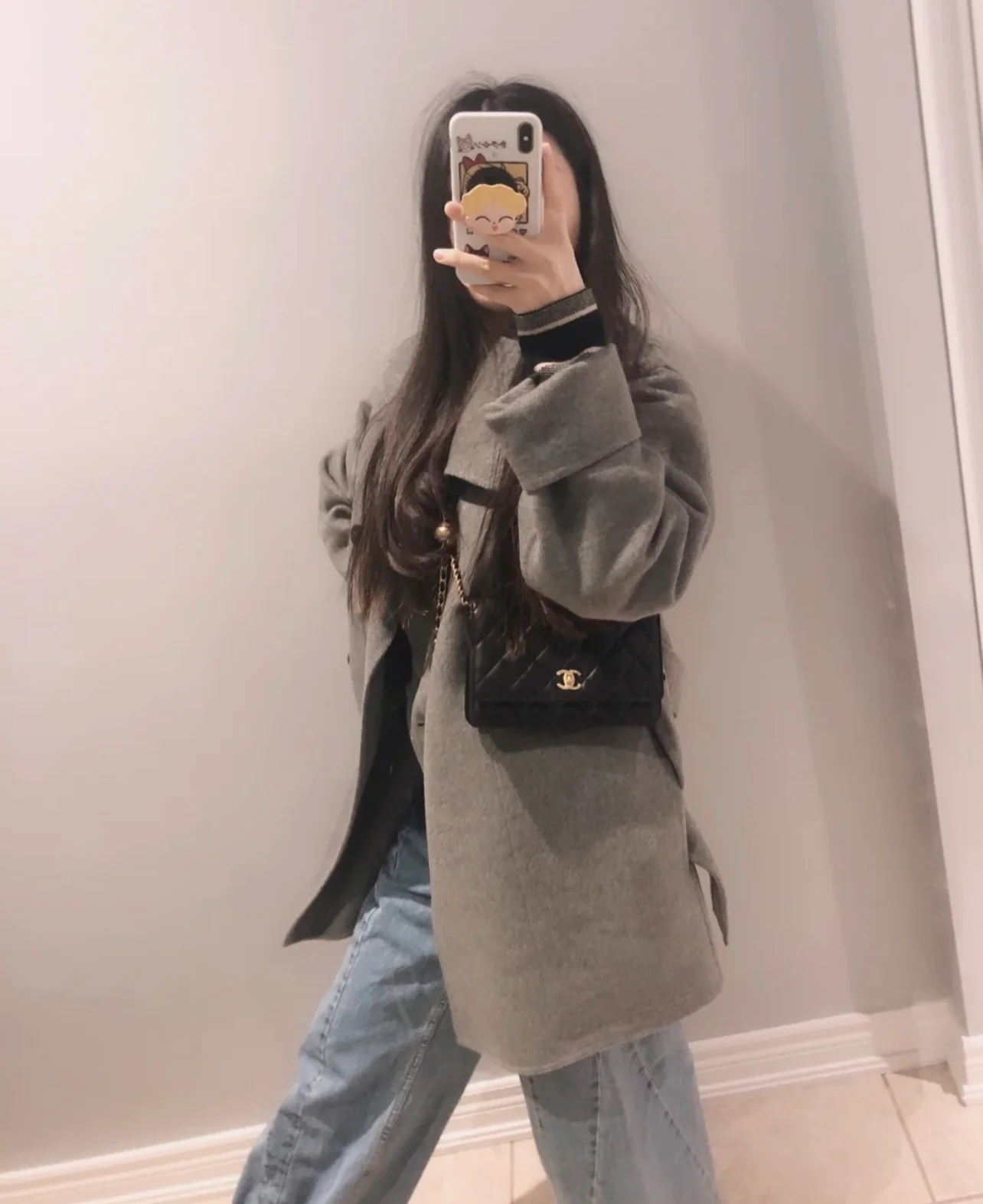 Chanel - Golden Ball WOC - Овечья кожа - 2