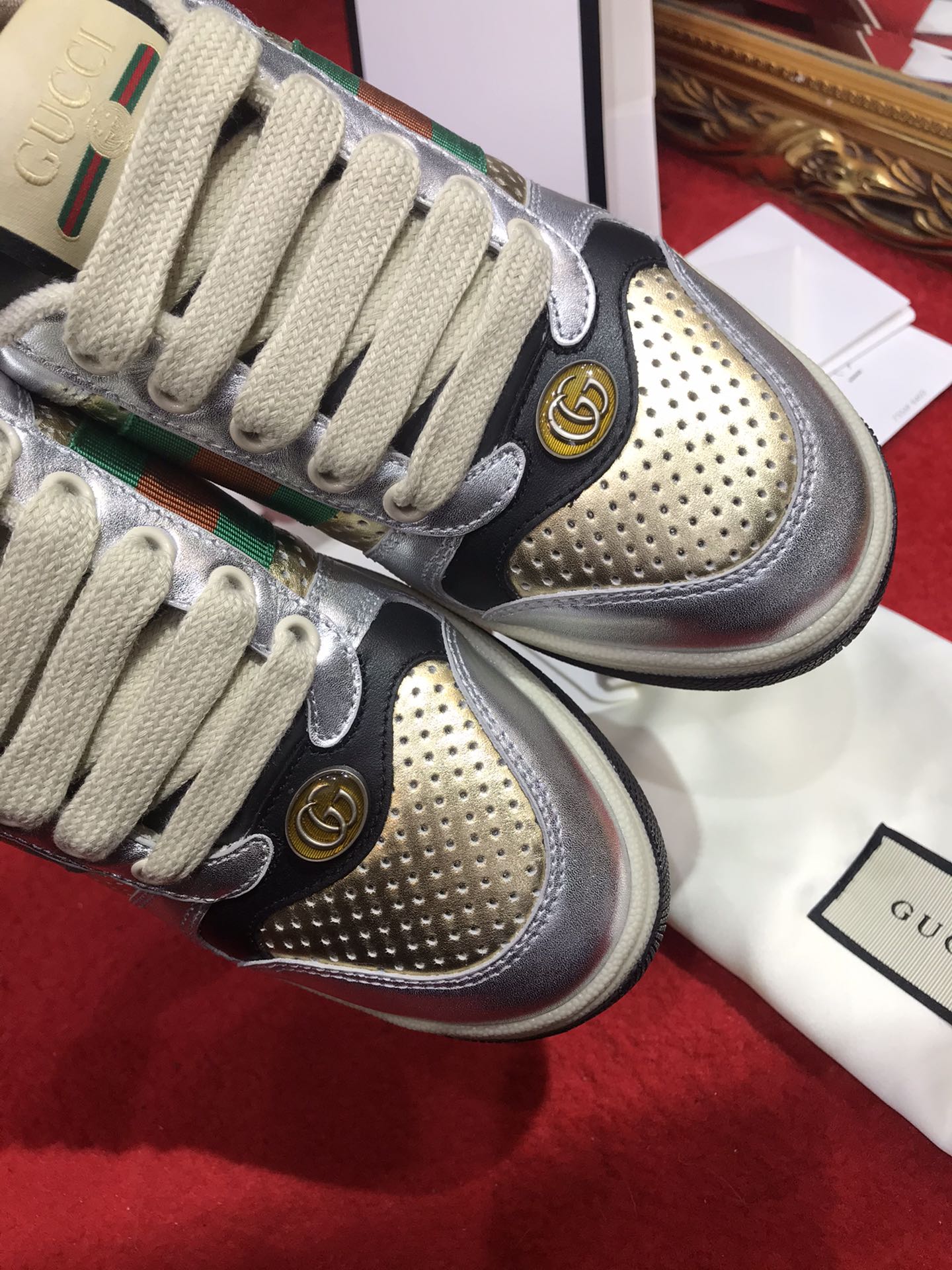 Gucci - Грязные кроссовки - Кроссовки - 12