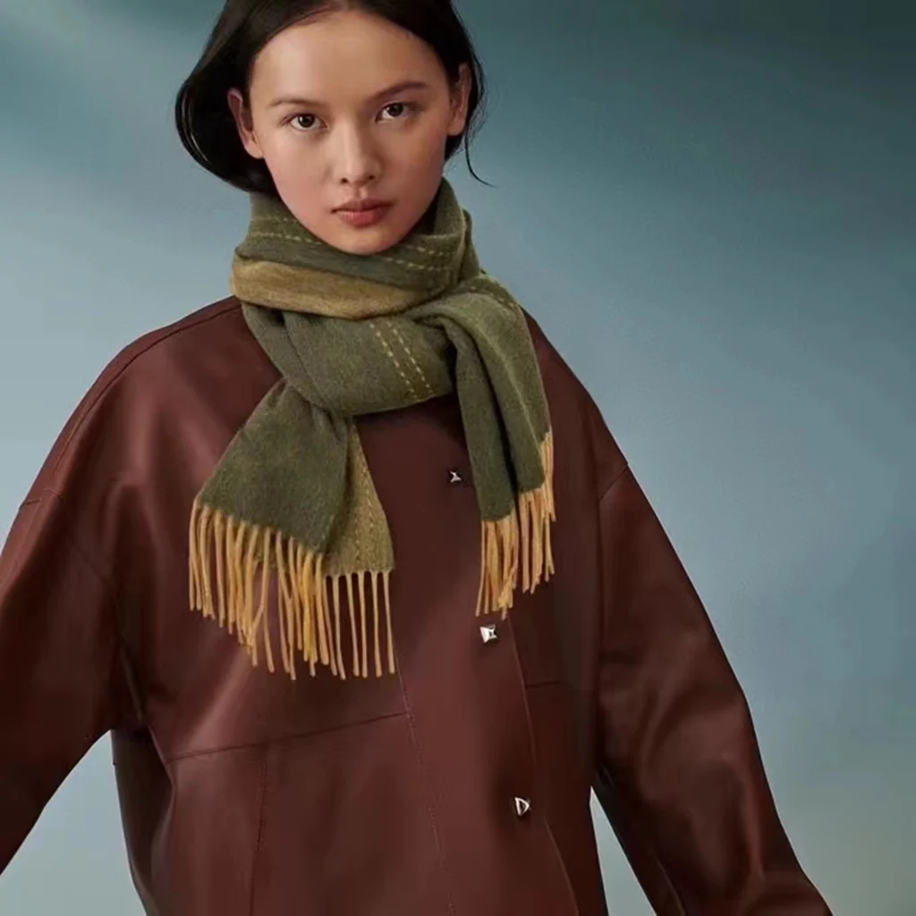 Кашемировый шарф Hermes