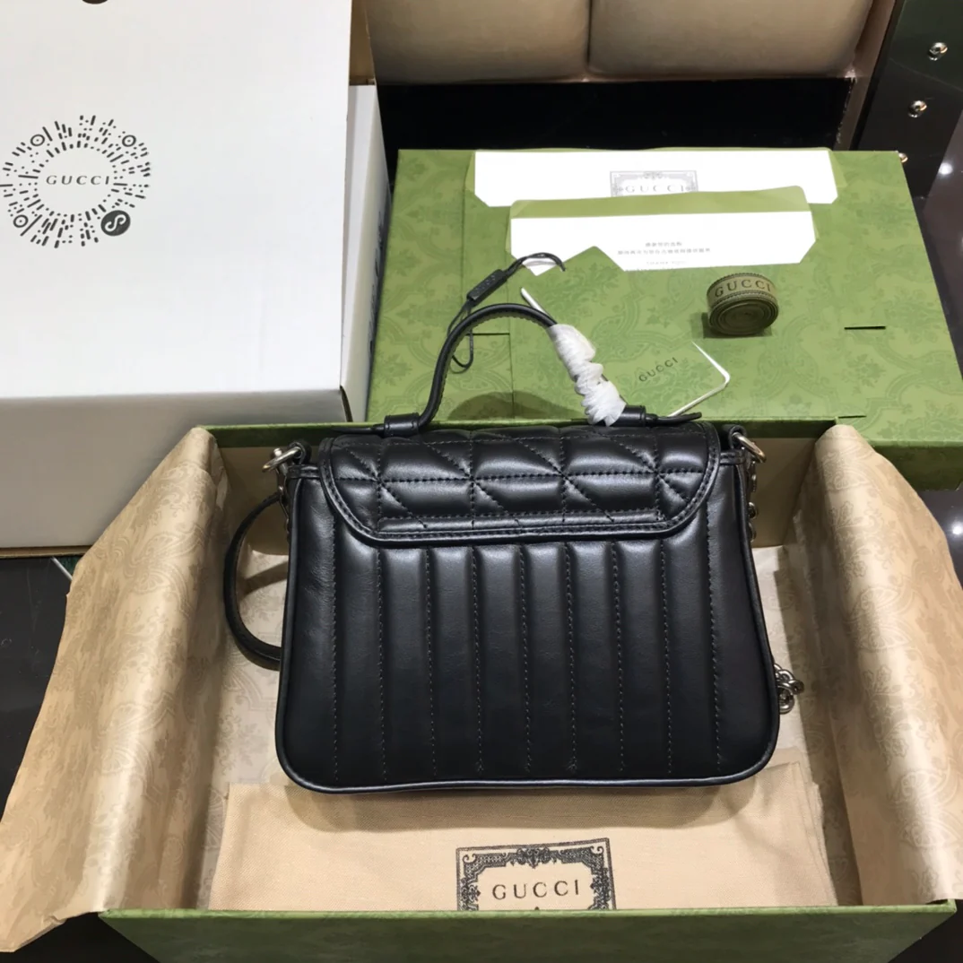 Сумка Gucci Marmont из геометрической серии - 3