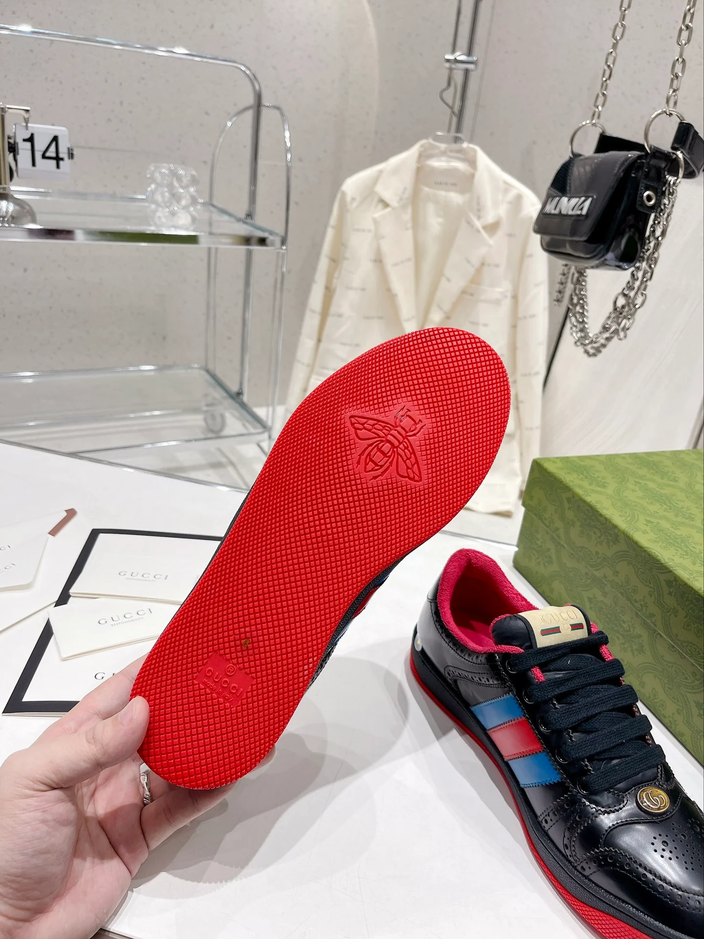 Gucci - Повседневные кроссовки - Парные - Черные