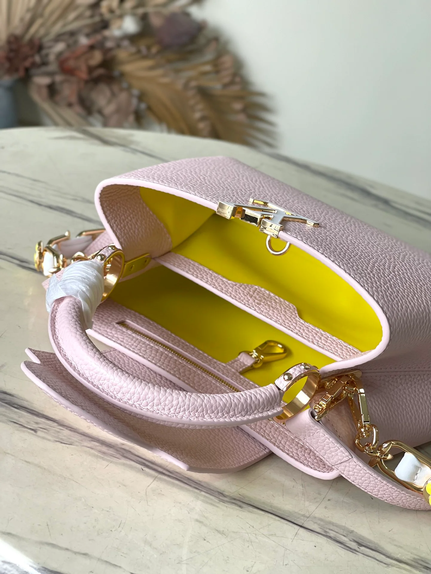 m23199-LV-capucines Маленькая сумочка/сумка через плечо - Розовая