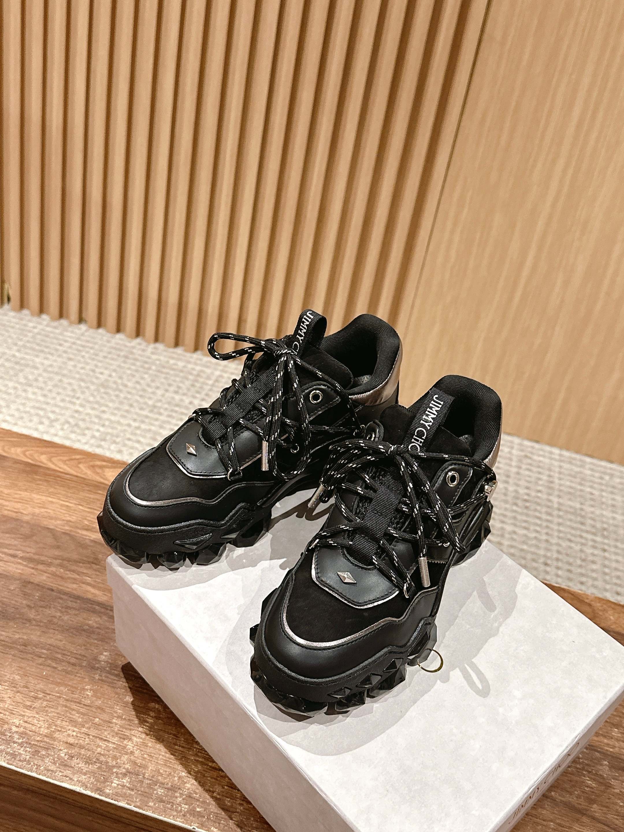 Парные кроссовки Jimmy Diamond Dad Shoes - черные