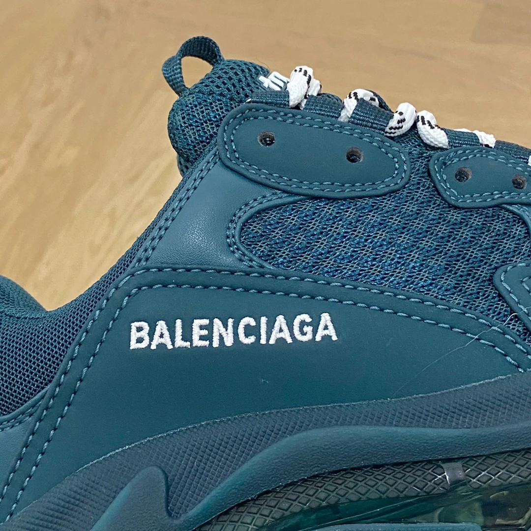 Кроссовки Balenciaga Triples Cushion Chunky Shoes - Lake Green