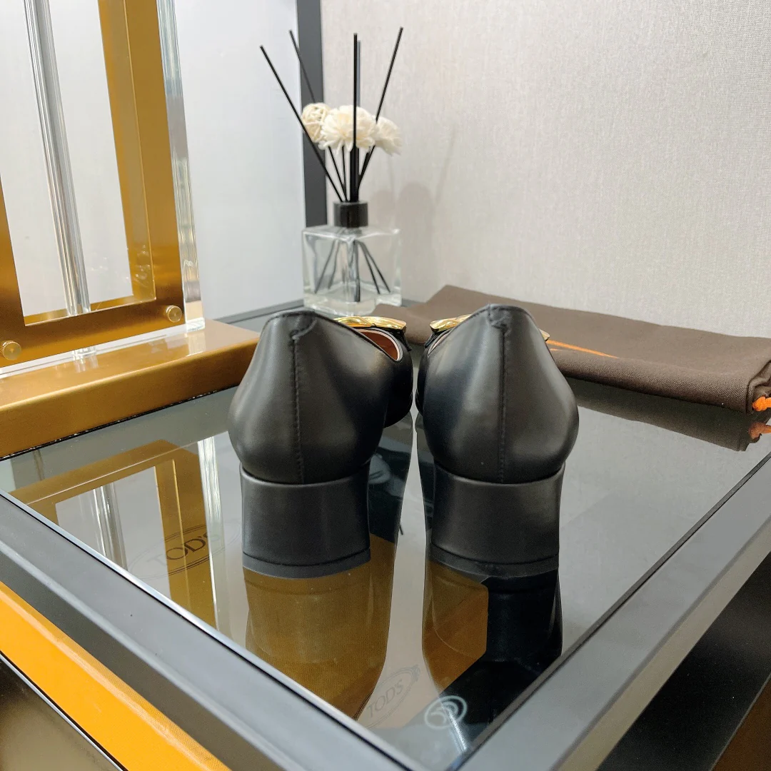 Туфли на низком каблуке Tods Retro - 1