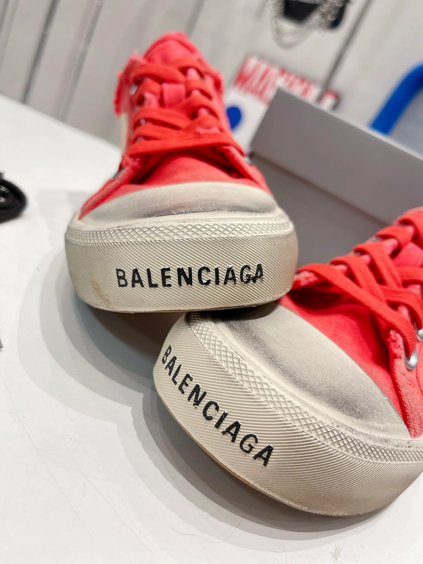 Холщовые туфли/тапочки Balenciaga