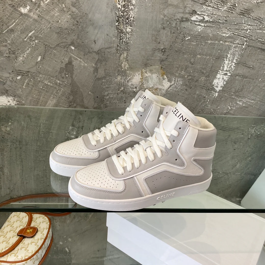 Высокие кроссовки Celine - унисекс - серые