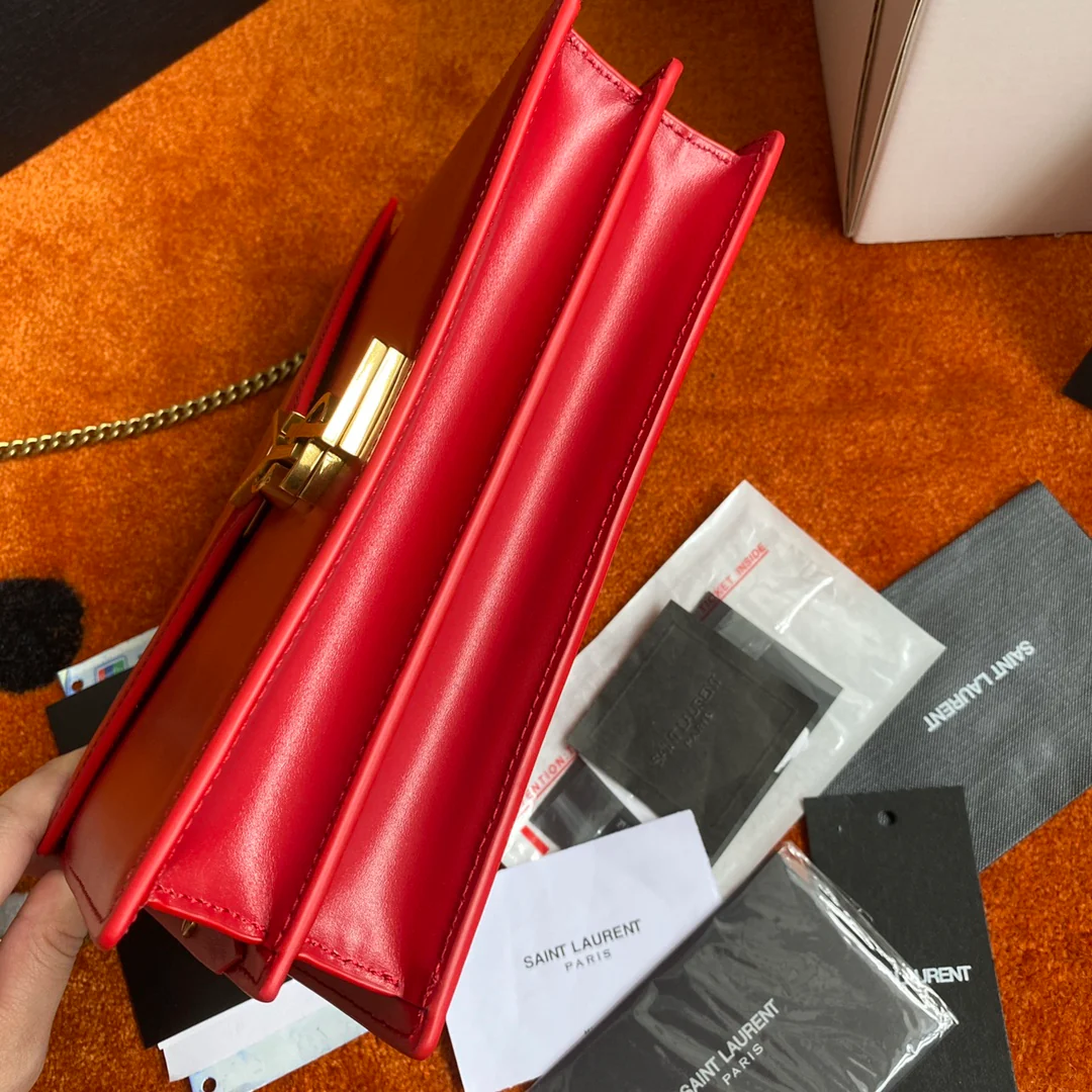 Сумка-конверт YSL Cassandra из плетеной ткани - 1 шт.