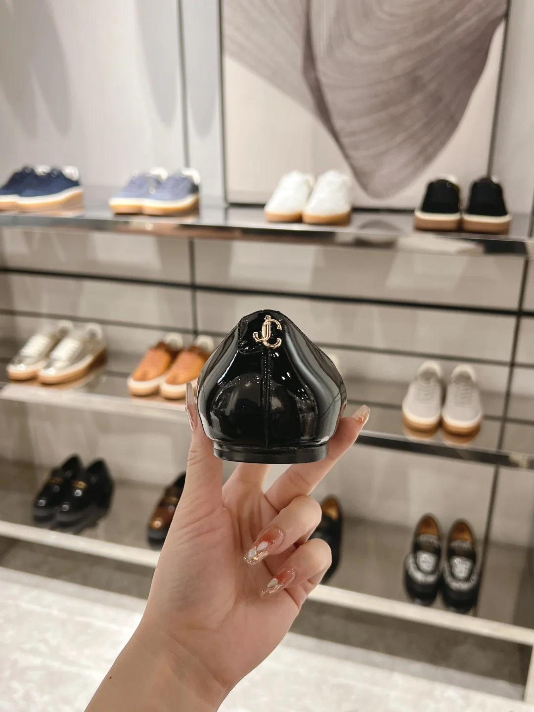 JC - 2024 - Туфли на низком каблуке - Черные