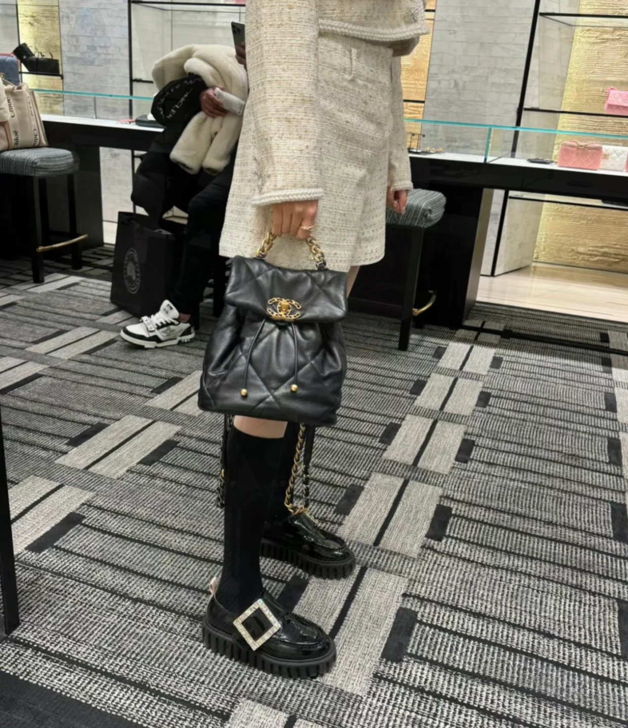 Рюкзак Chanel 24c 19bag - черный