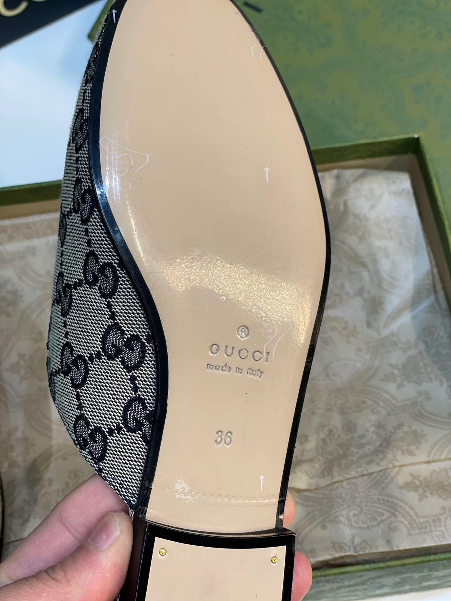 Gucci - Закрытые домашние тапочки