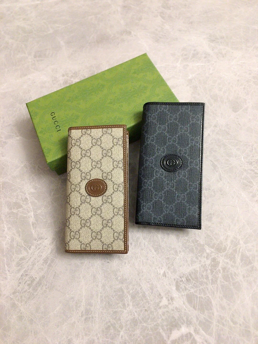 Gucci-翻盖对折长夹