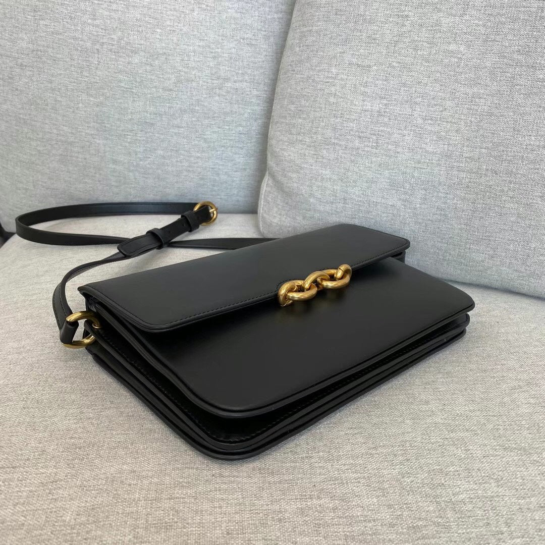 Сумка YSL Maillon - черная