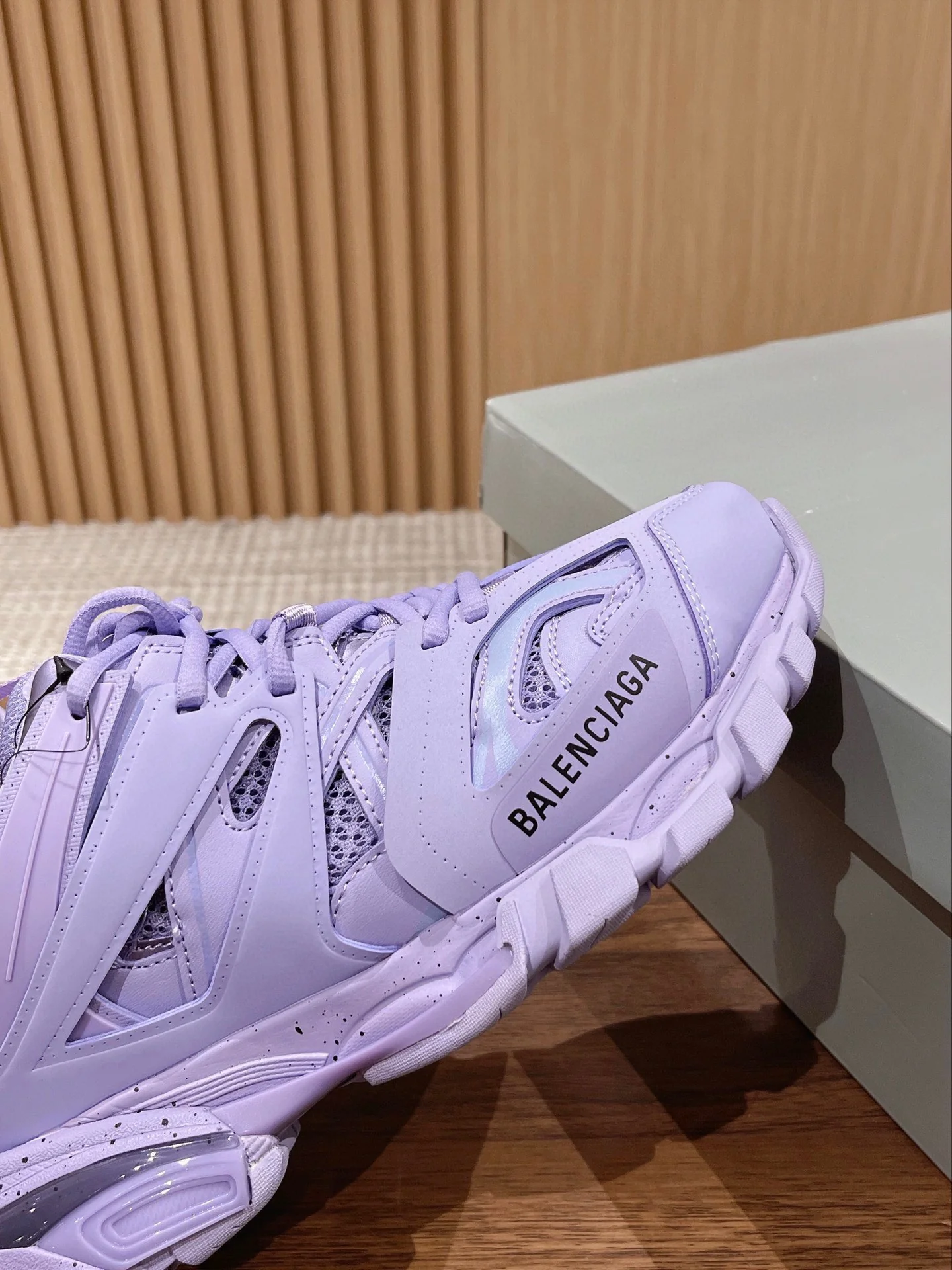 Кроссовки Balenciaga Track 3-0 (3-го поколения) Chunk - унисекс - фиолетовые