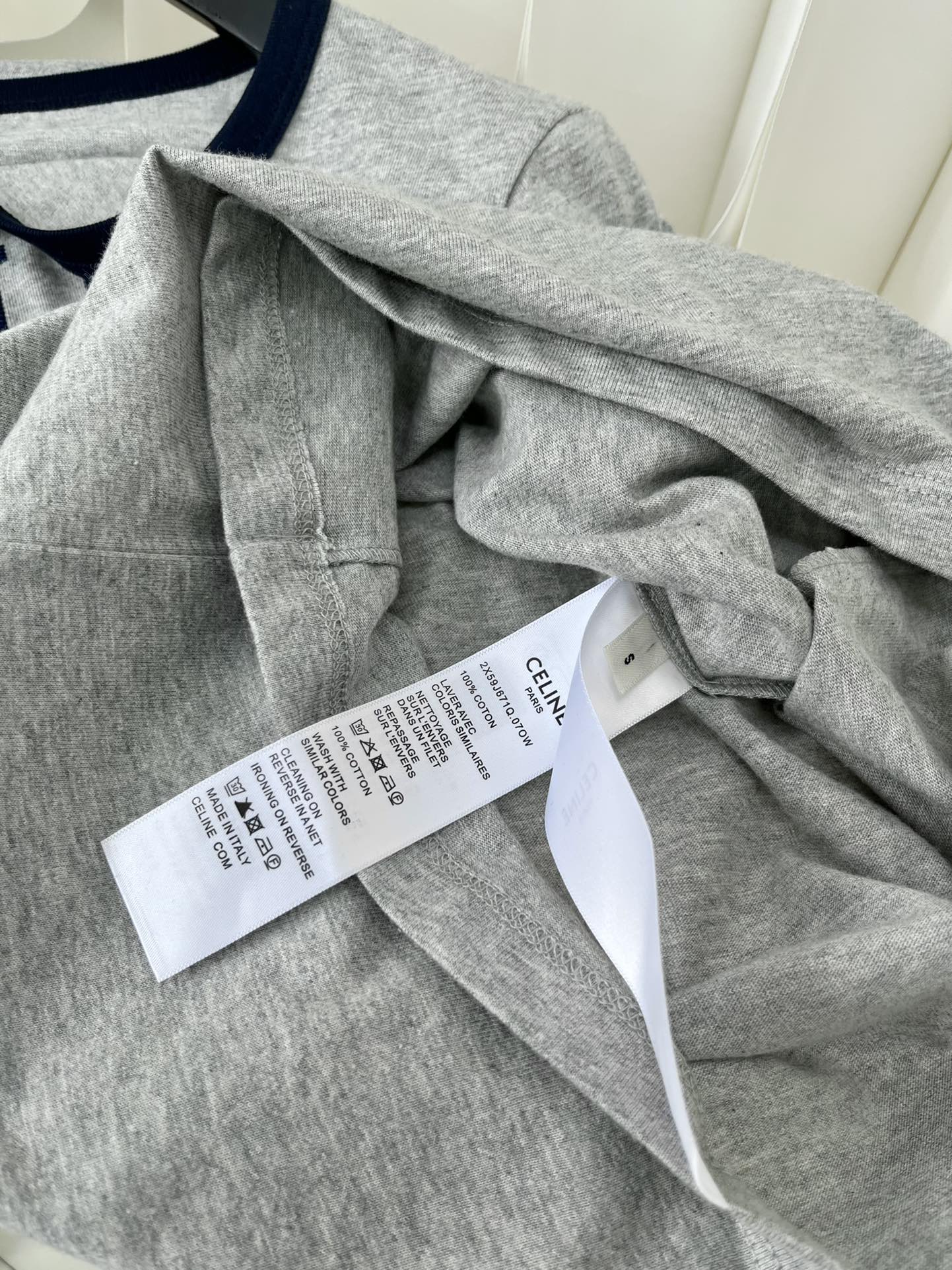 Футболка Celine-2403 с вышивкой букв