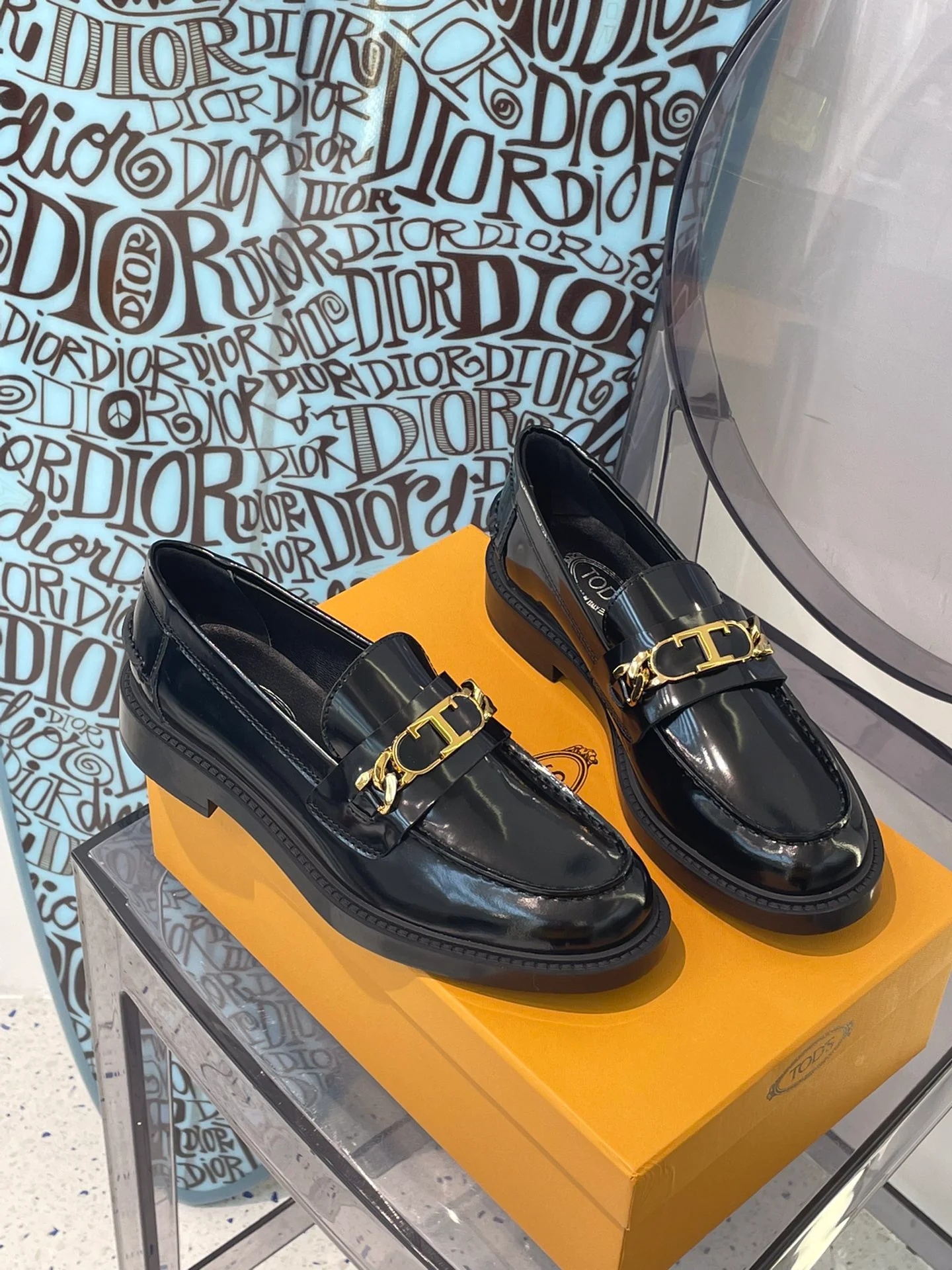 Лоферы Tods-td с пряжкой