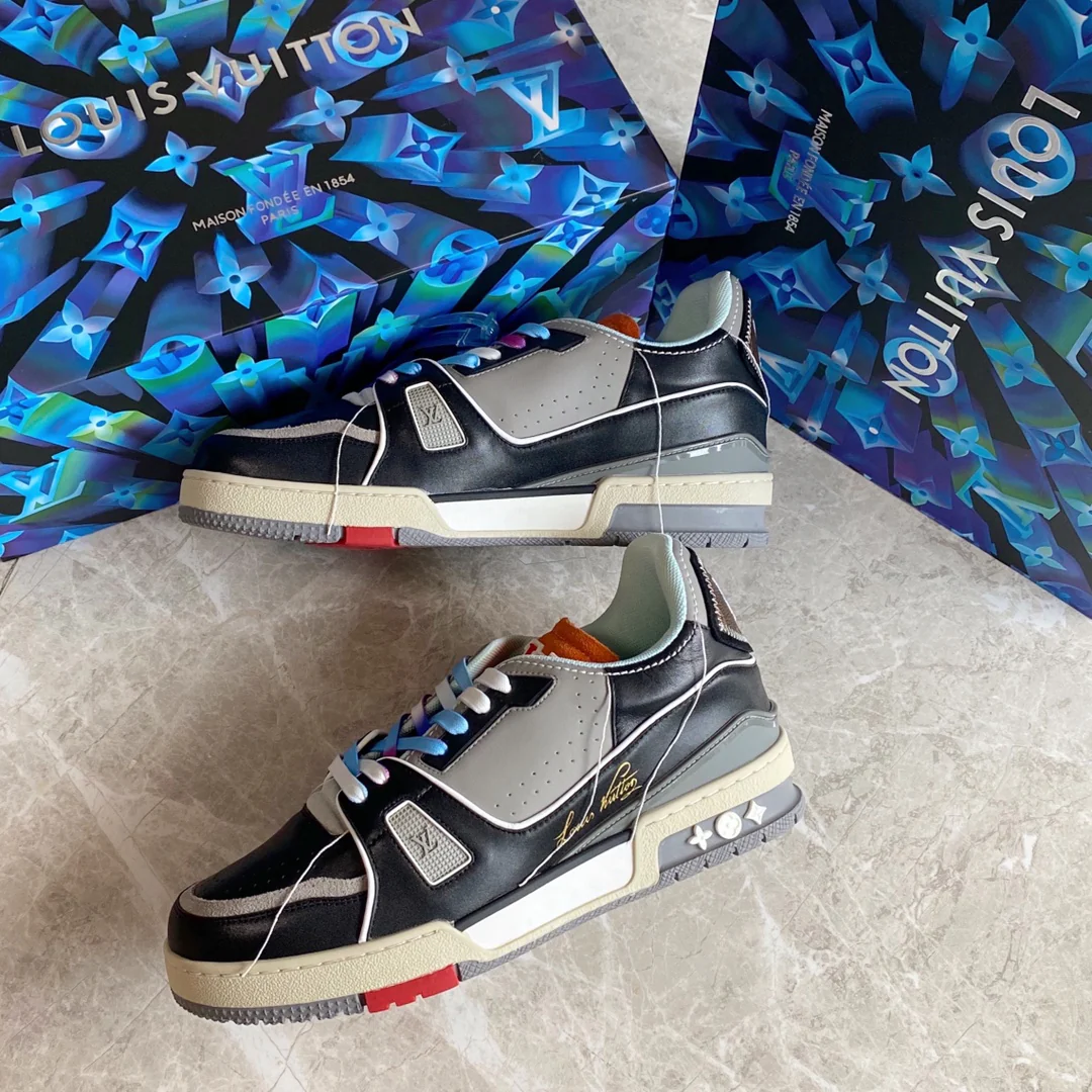 Обувь LV - кроссовки LV Trainer - 2