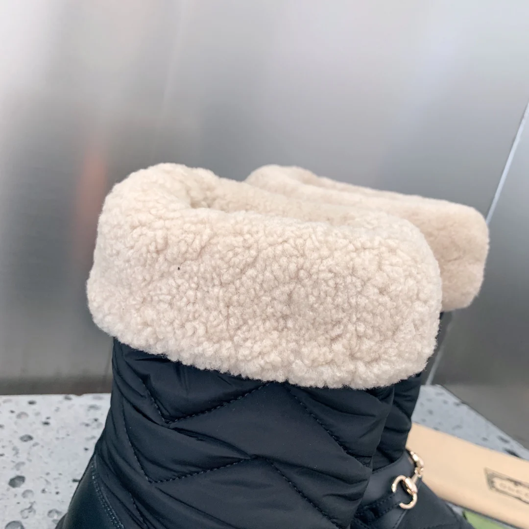 Gucci - Новинка сезона осень/зима 2022 - Шерстяные сапоги - 1