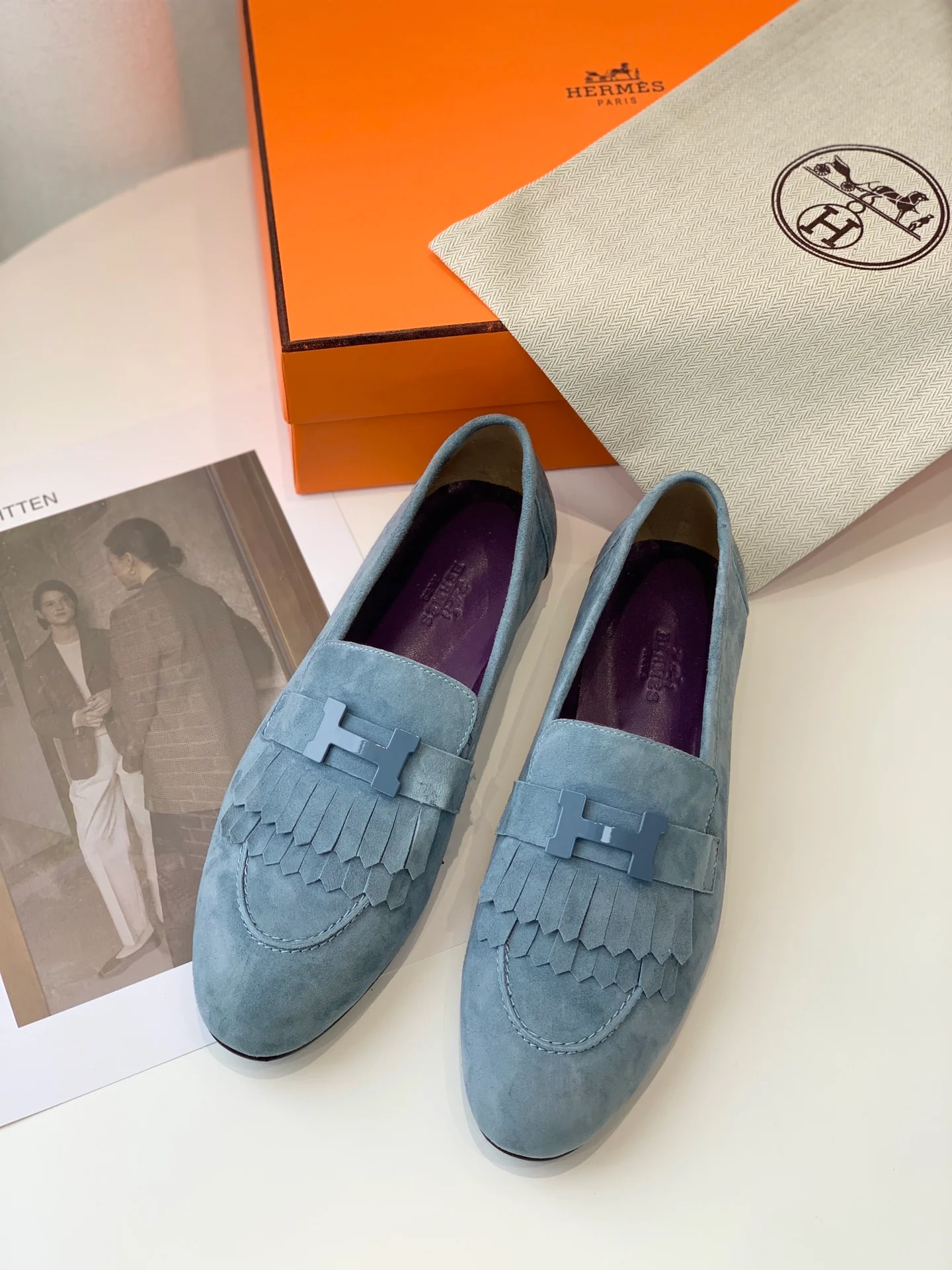 Лоферы Hermes Париж