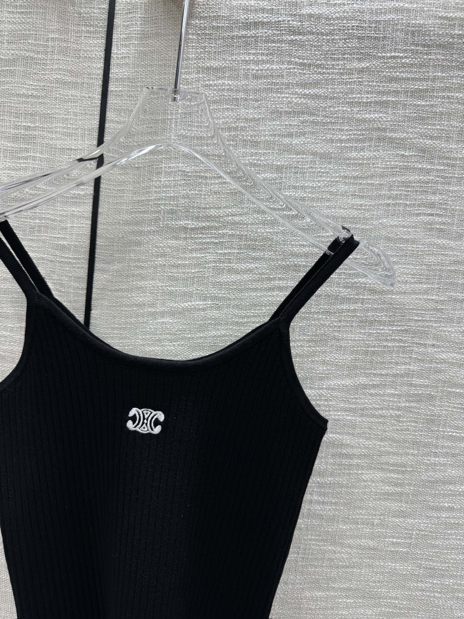 Вязаный жилет Celine-2403, черный