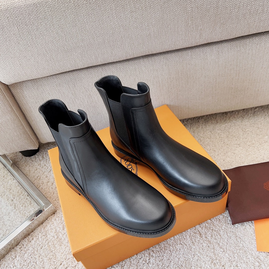 Tods - Классические кожаные ботильоны ?Челси?