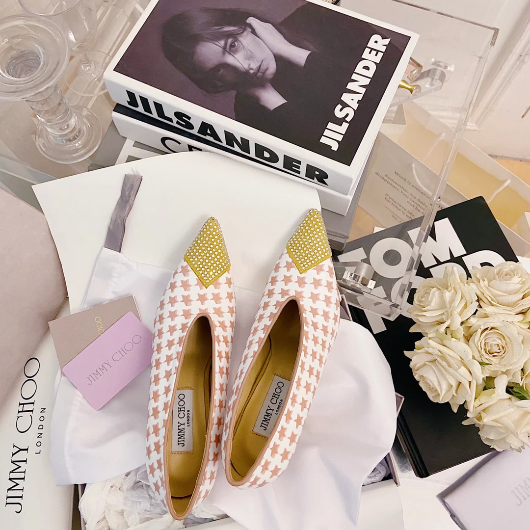 Jimmy - Новинка ранней весны 2022 года - Туфли на низком каблуке