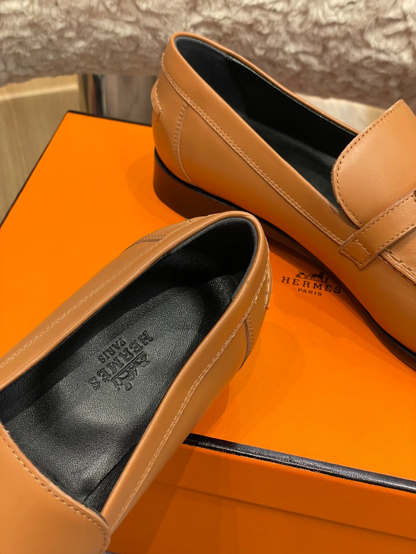 Классические лоферы Hermes Kelly - 2 шт.