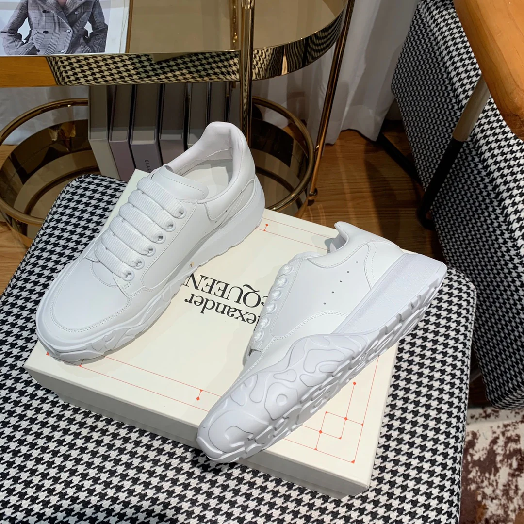 McQueen - Новые кроссовки - Кожаные White Tail