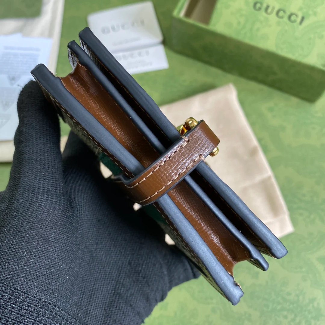 Gucci Jackie1961 系列拉链卡包短夹