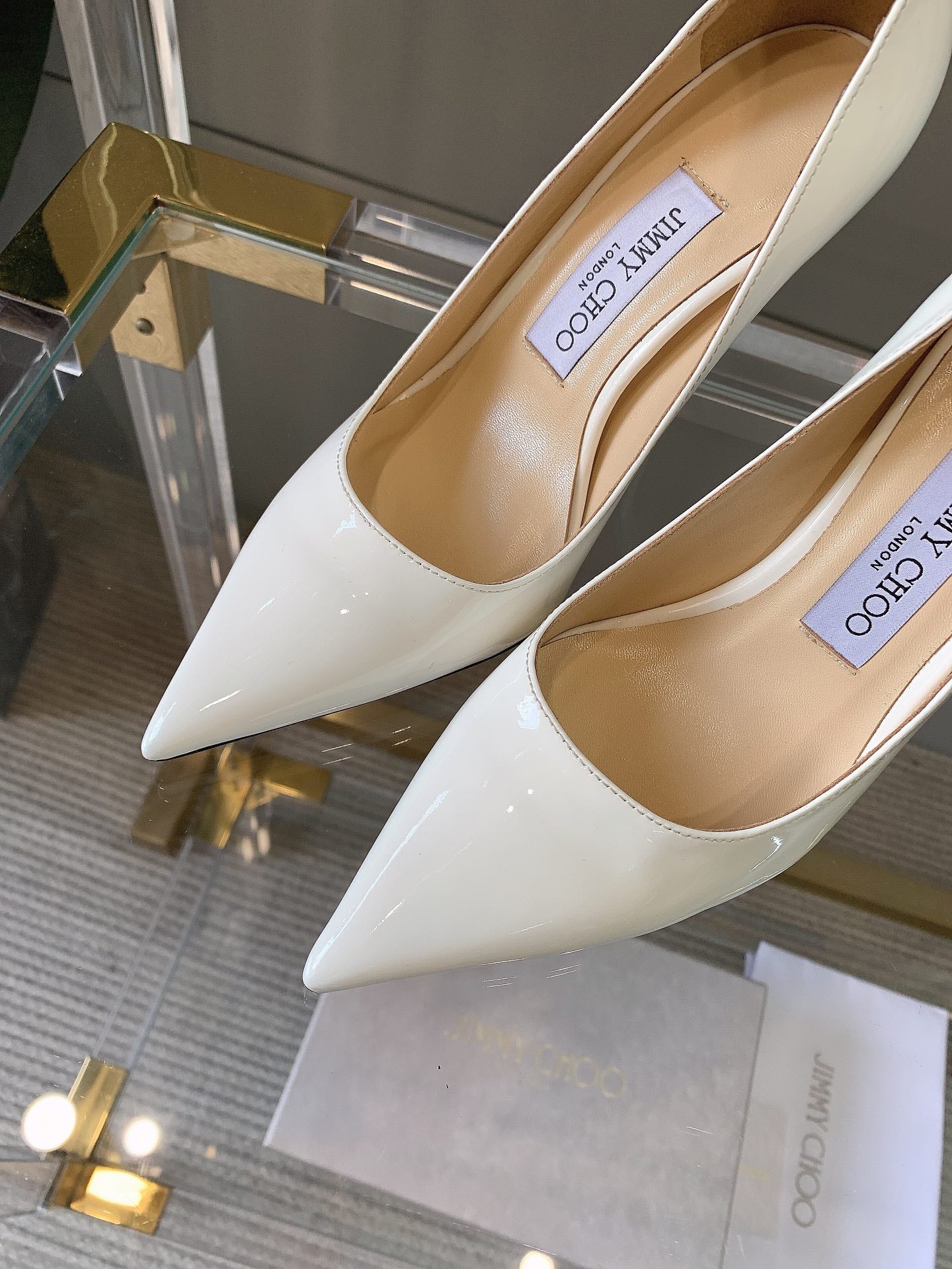 Джимми - Серия ?Шиммер? - Глянцевый белый