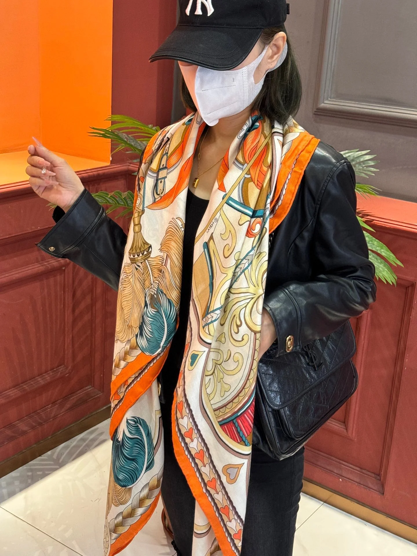 Hermes - Седло Sweet Saddle 2024 года - 140-140