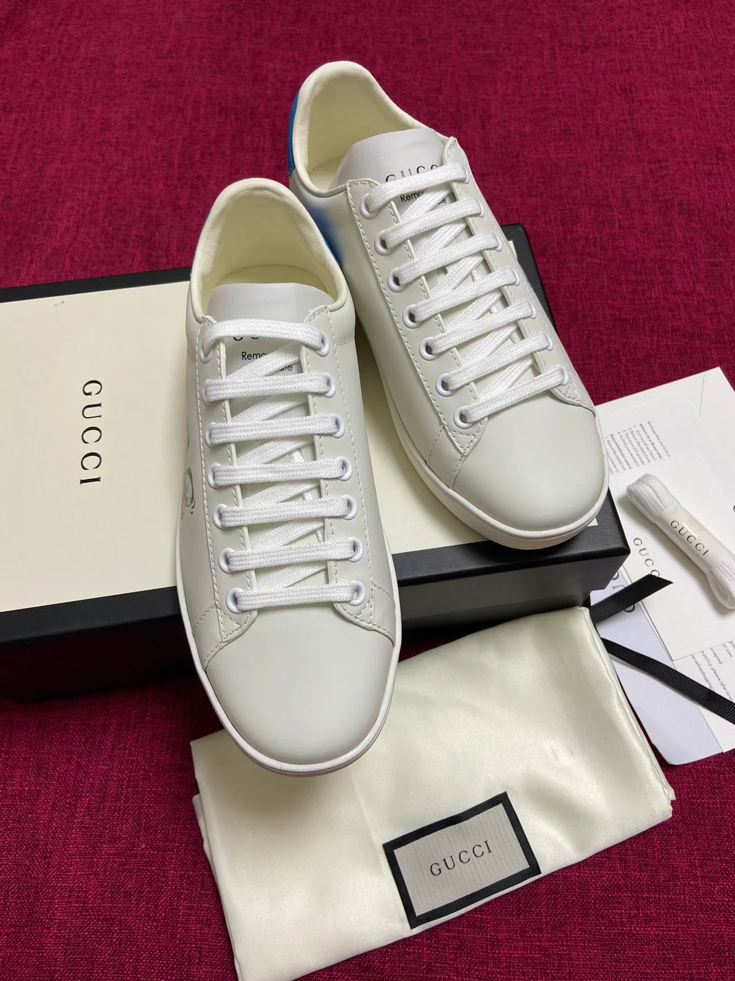 Gucci - Белые кроссовки - Кроссовки - Повседневная обувь - 2