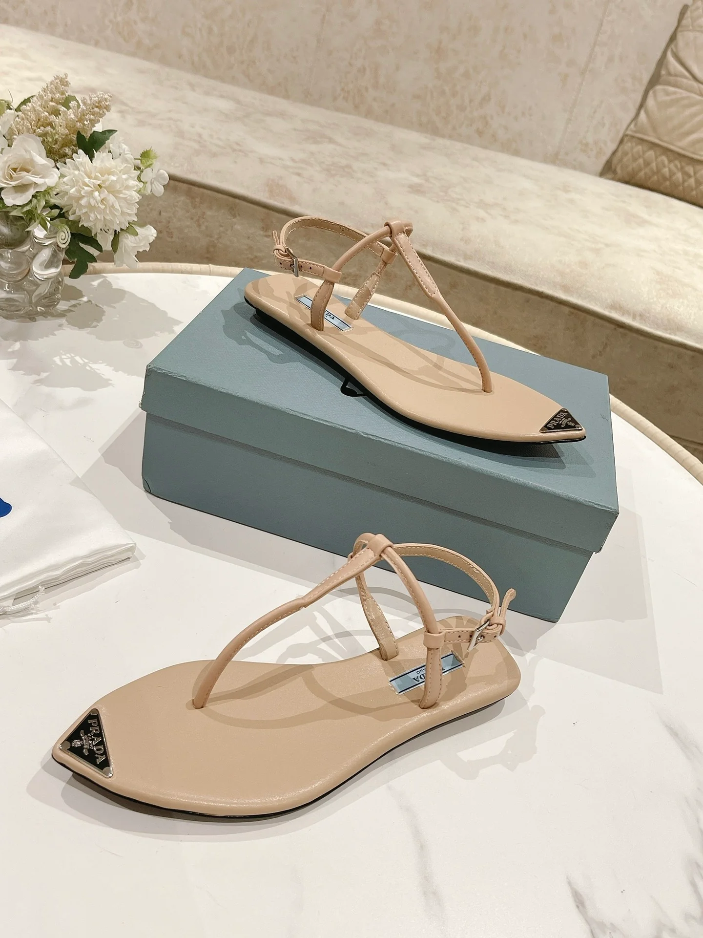 Prada - Новинка - Сандалии - Балетки