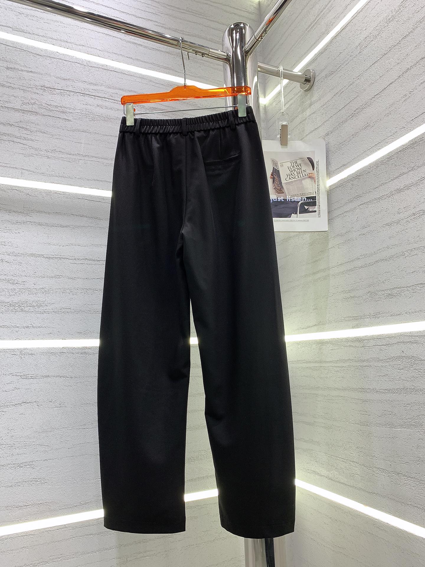 Celine-2403 - Новые простые бесшовные брюки для костюма с закругленными краями