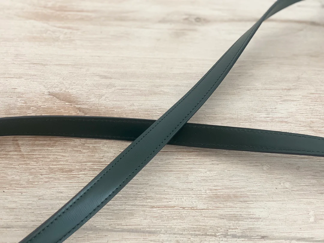 Сумка Celine Box-Tteen из полированной телячьей кожи — темно-зеленая.