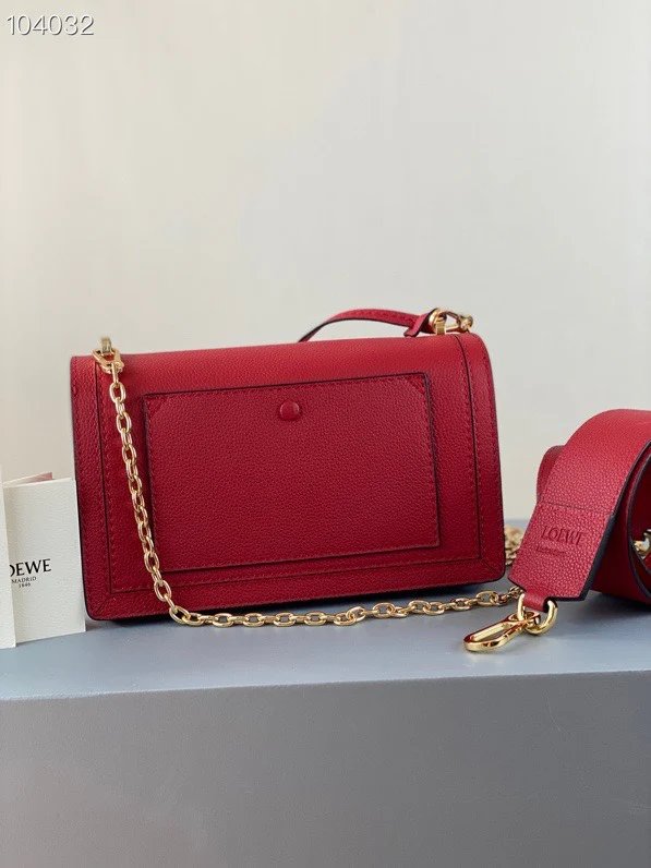 Сумка Loewe Triangle Bag, новая версия 2020 года, мягкая зернистая кожа, телячья кожа, 2 шт.