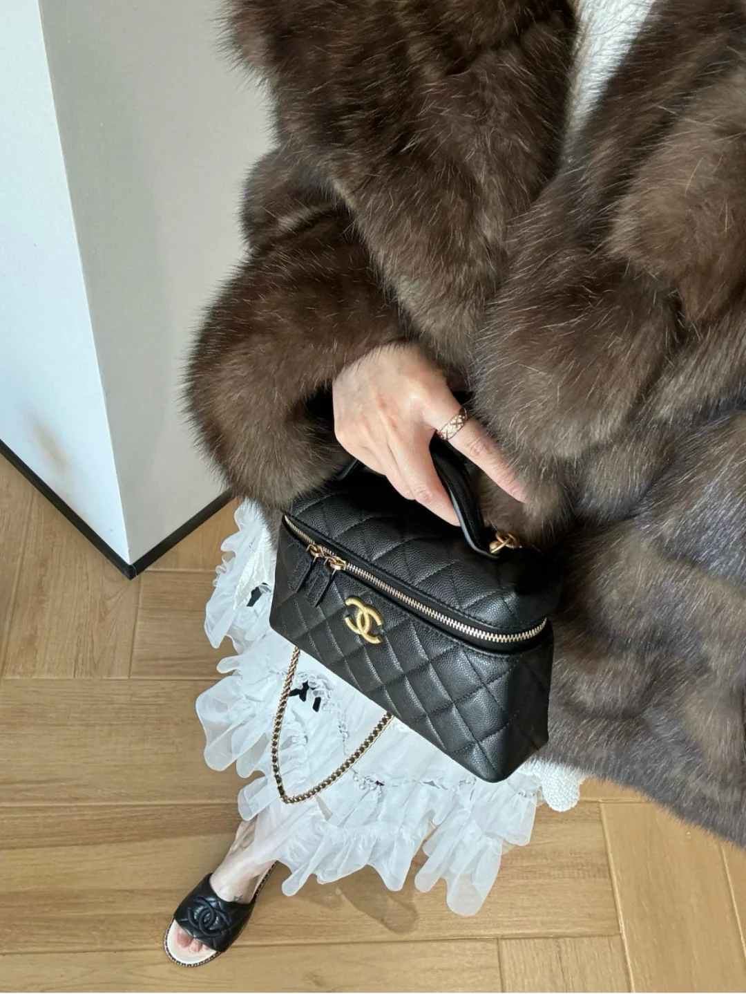 Клатч Chanel 25p-LP Box - черный