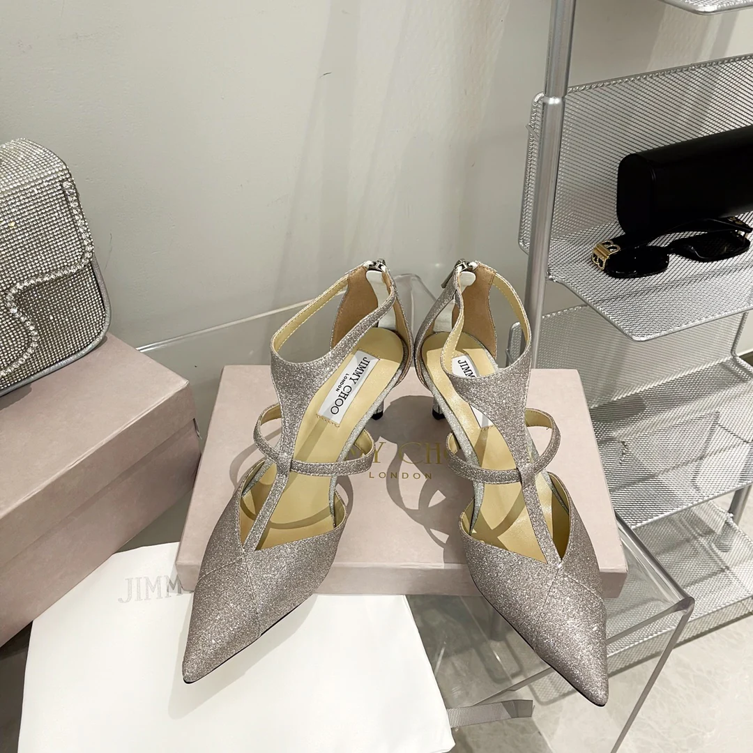 Туфли на высоком каблуке Jimmy Strappy - 1