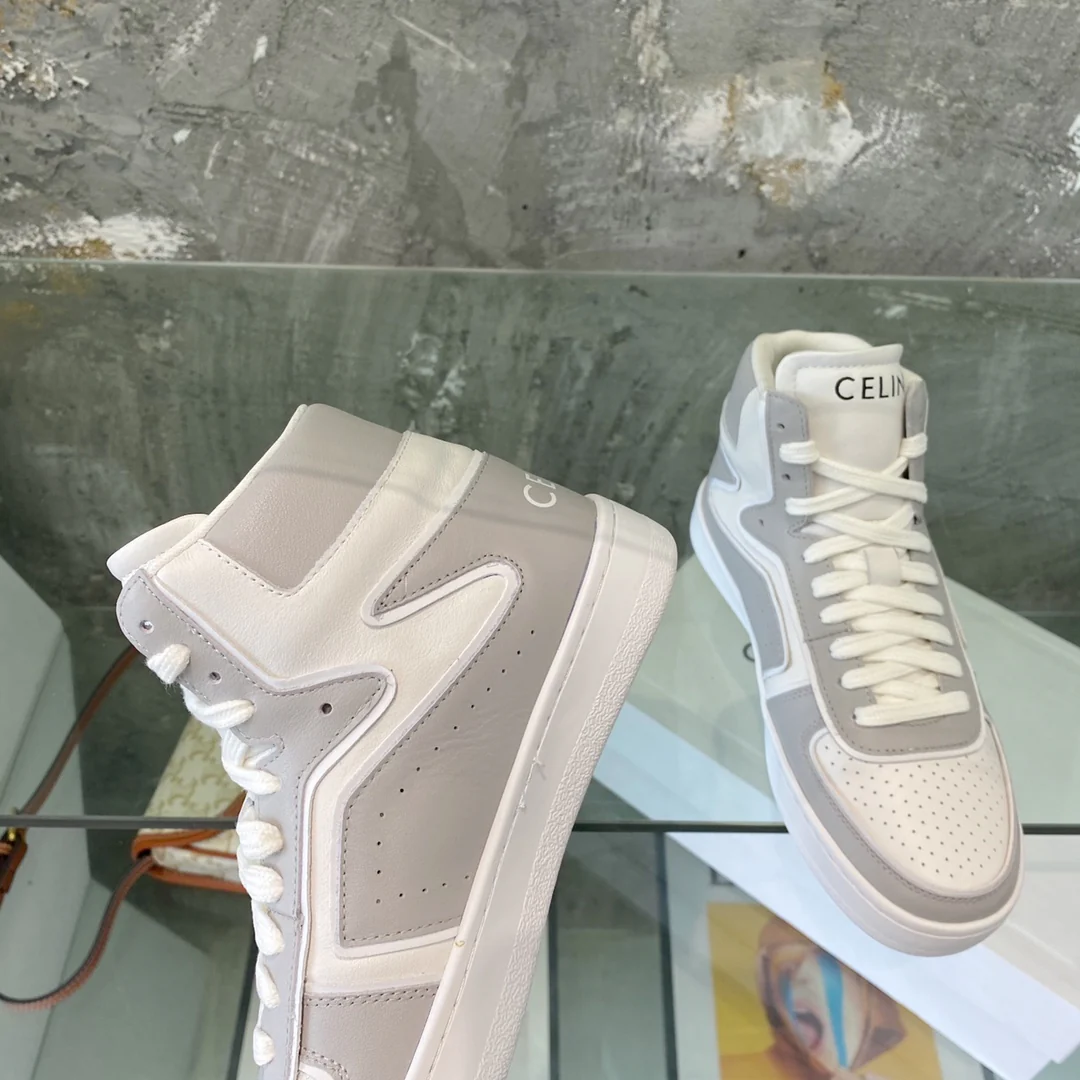 Высокие кроссовки Celine - унисекс - серые