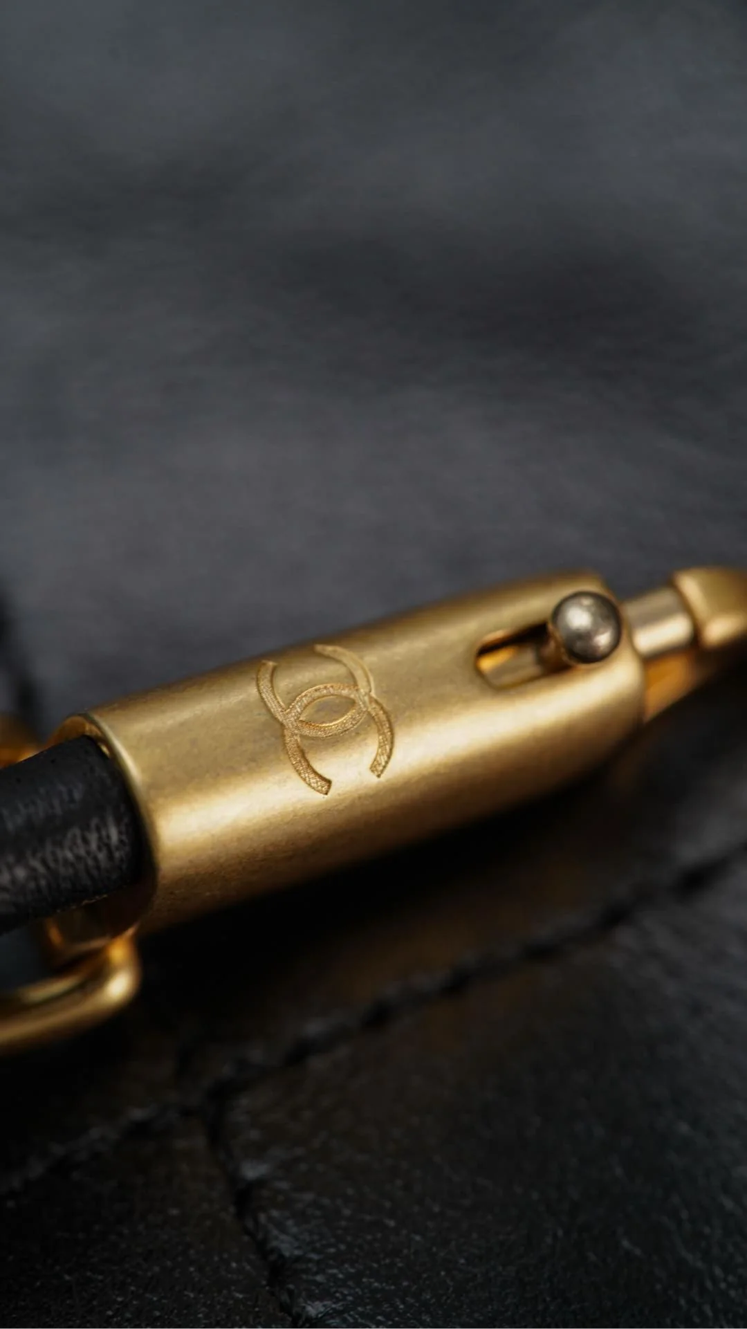 Мини-сумочка 23s-22 - Натуральная кожа - Черно-золотая