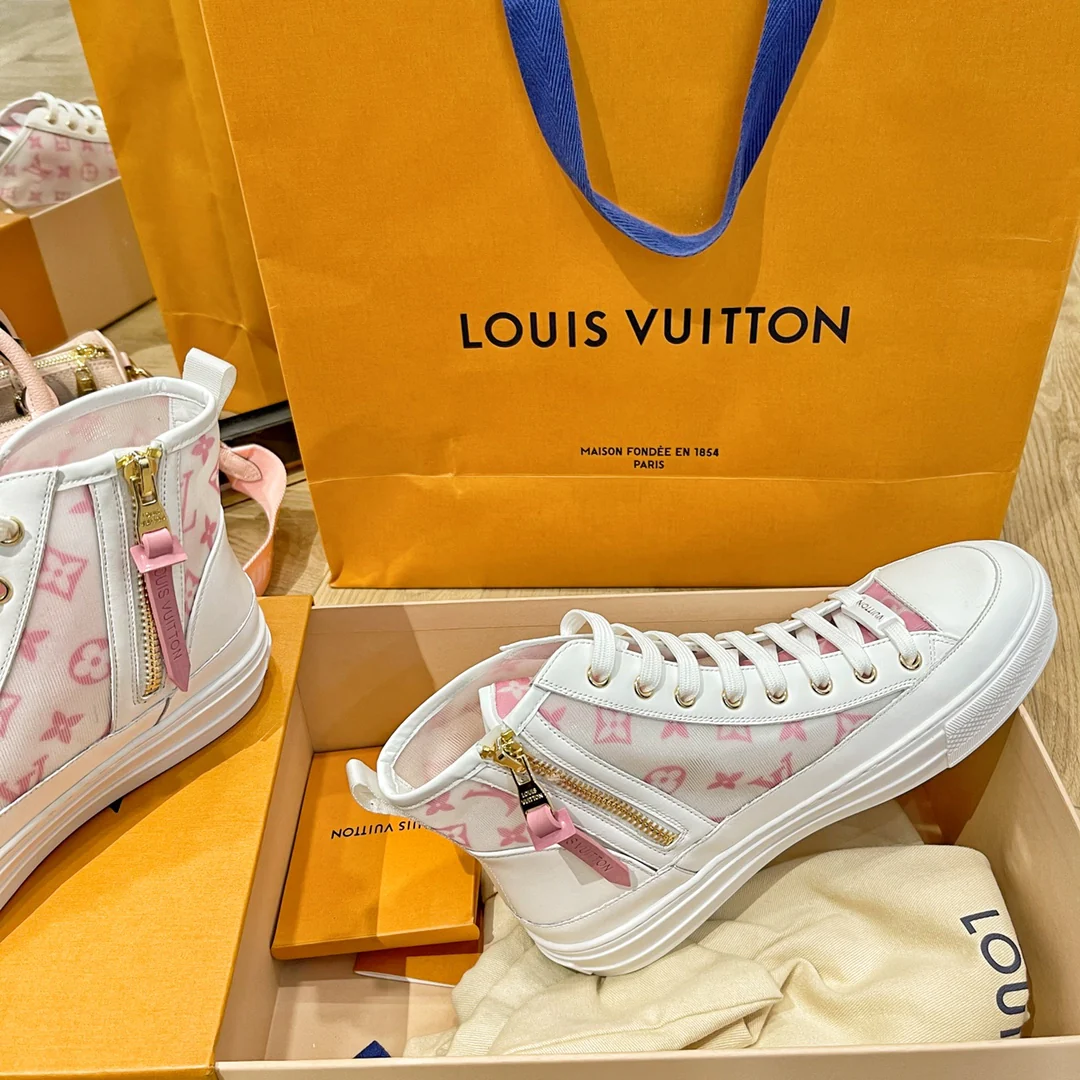 Обувь LV - LV Charlie - Весна 2022 - Высокие - Розовые