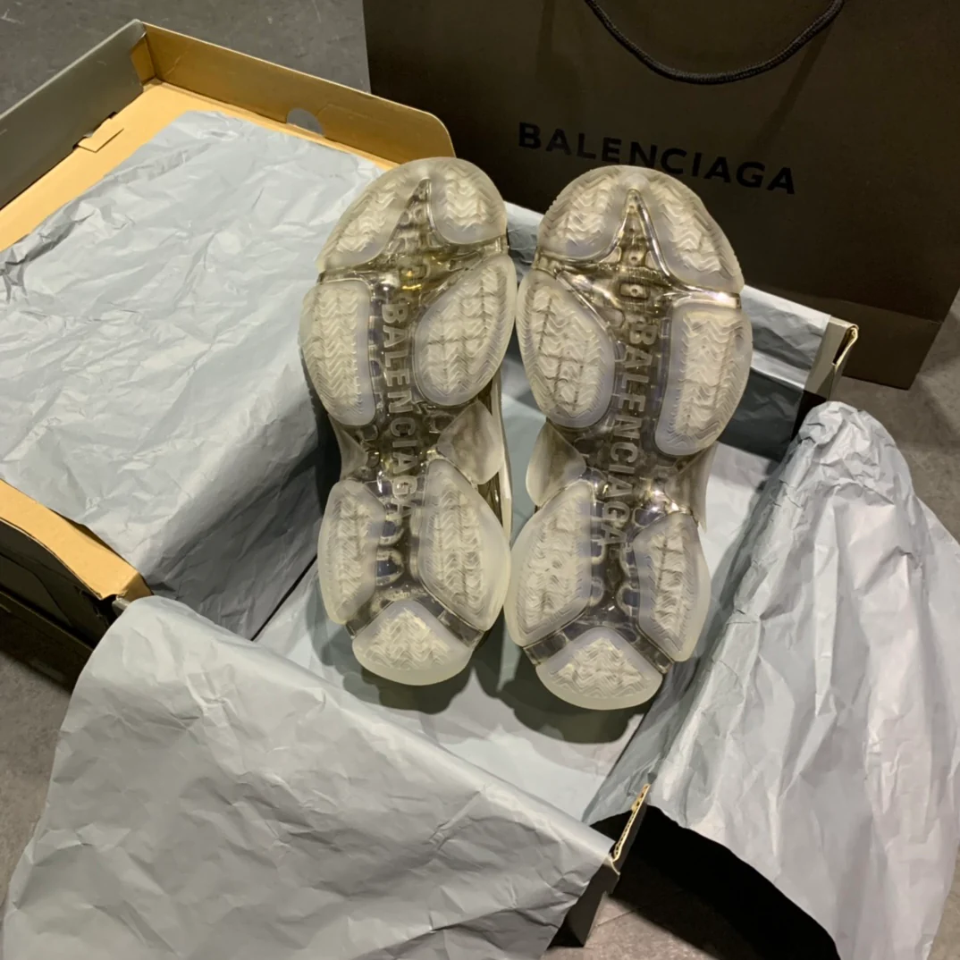 Li Shi - Dad Shoes - Air Cushion Sole - White