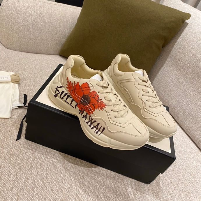 Массивные кроссовки Gucci - унисекс - размер 9