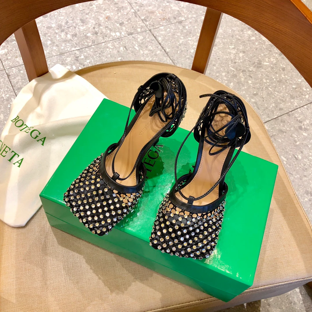 Туфли BV - BV - туфли-лодочки с квадратным носком - туфли на высоком каблуке